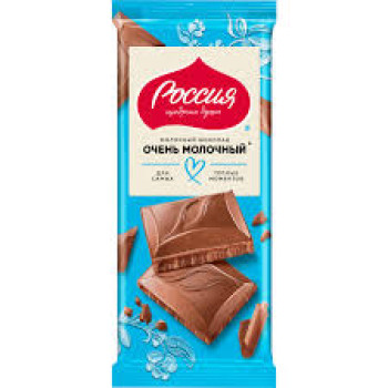 Россия Шоколад Молочный 75г.