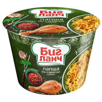 Лапша быстрого приготовления Курица По-Узбекски, 90г