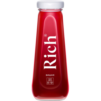 Сок Rich Вишня, стекло 0,2л