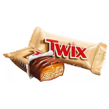 Шоколадные батончики Twix minis, 2,7кг