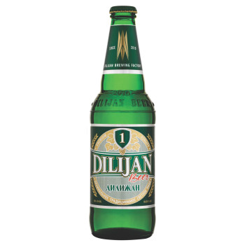 Пиво светлое Dilijan №1 4.6%, 0.45л Стекло